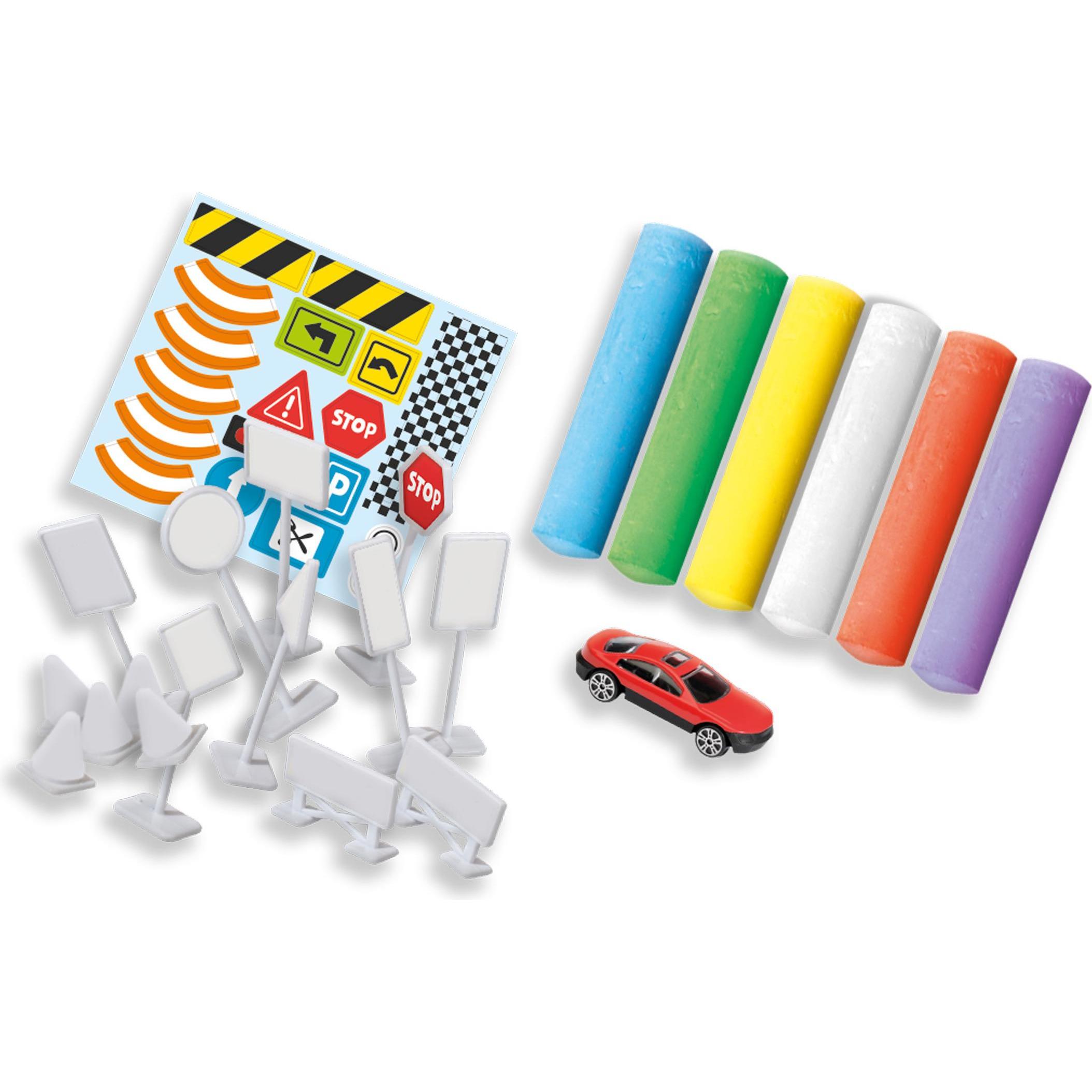 Thumbnail - Ses, Malstifte, Sidewalk Chalk Traffic (Mehrfarbig, Multicolor, 6 x)