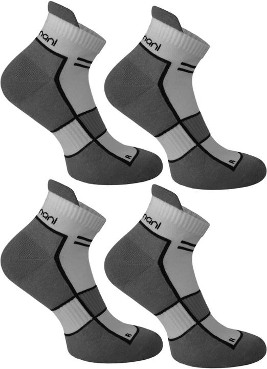 Produktbild Normani 4 Paar Running Sneaker mit Fersenlasche (4er Pack, 39 - 42)