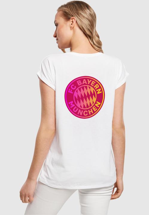 Produktbild FC Bayern München Ladies Mia San Mia Color Extended Shoulder Tee - 115819 (XL)