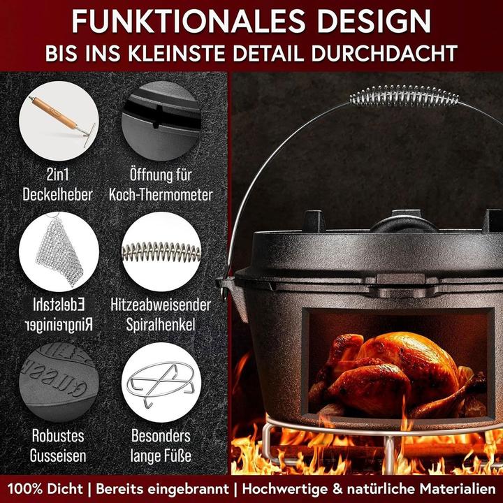Produktbild Gusskönig Dutch Oven Set