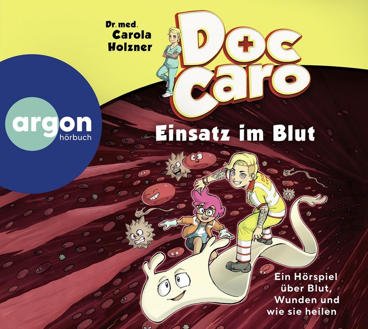 Productafbeelding Doc Caro - Einsatz im Blut (hoorspel over bloed, wonden, ) (Carola Holzner, Duits)
