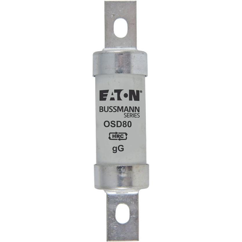 20x Eaton, Sicherung, Sicherungseinsatz, Niederspannung, 80 A, AC 500 V, 80 kA, BS88, 21 x 95 mm, gL/gG, BS OSD80 (Feins...