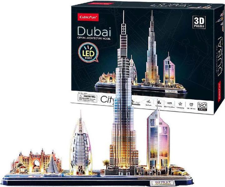 Immagine prodotto Cubicfun Dubai LED (182 pezzi)