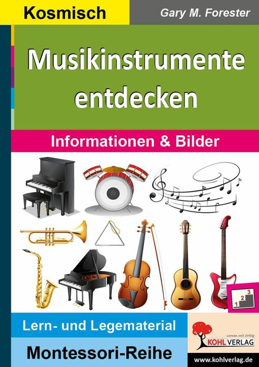 Produktbild Musikinstrumente entdecken (Deutsch, Gary M. Forester, 2016)