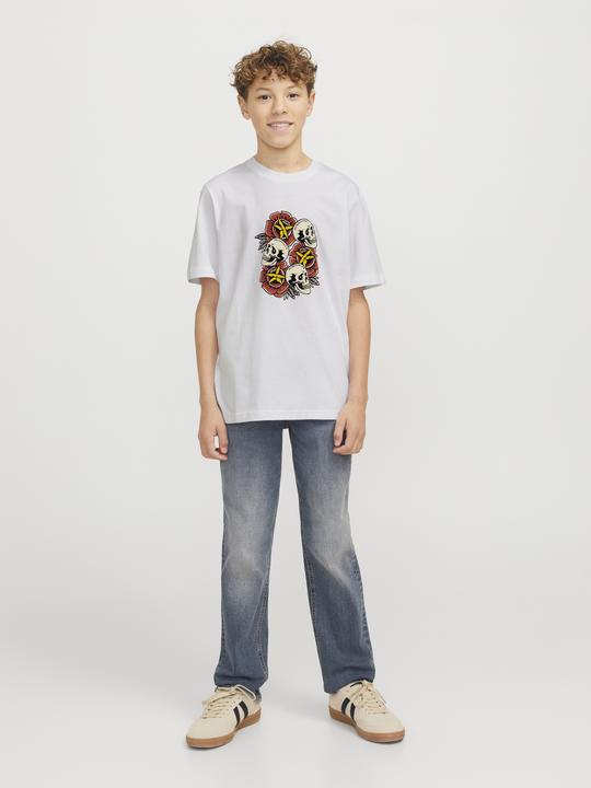 Produktbild Jack & Jones Joranatomy Skull Tee Ss Crew Neck Sn Jnr (152)