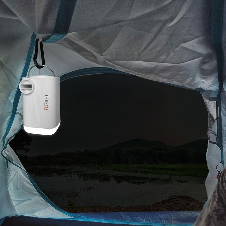 Productafbeelding Technaxx Mini oplaadbare luchtpomp met LED-lampje
