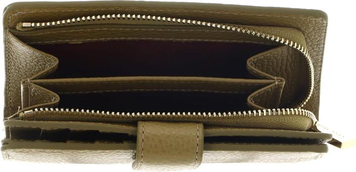 Actual product image Coccinelle Metallic Soft Mini Wallet Grained Leather