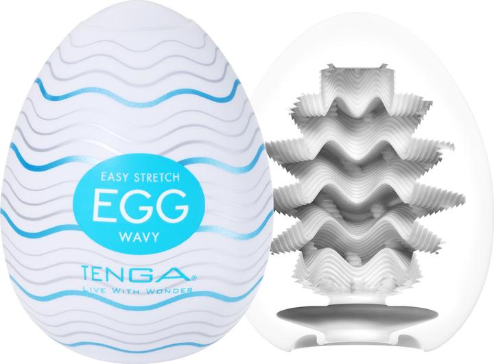 Produktbild Tenga EGG WAVY - Masturbator