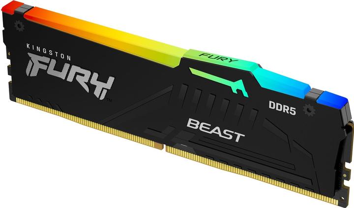 Image du produit Kingston FURY Beast RGB (1 x 32GB, 6000 MHz, RAM DDR5, DIMM)