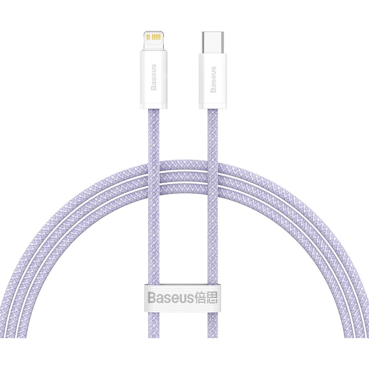 Baseus USB-C cable for Lightning Dynamic 2 Series, 20W, 1m (purple) (1 m, USB 2.0), USB Kabel