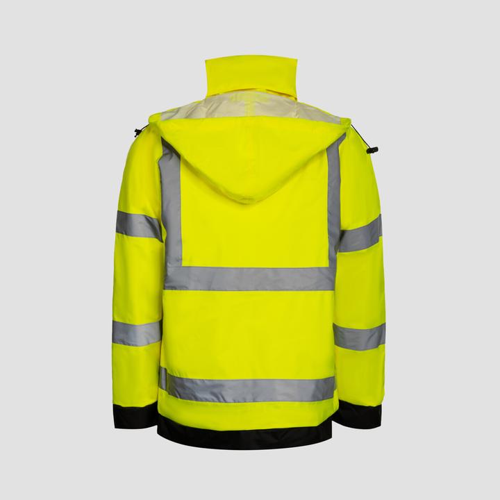 Actual product image Korntex Hi-Vis Premium Rain Jacket (L)