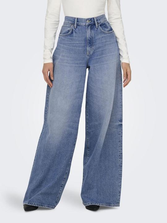 Immagine prodotto Only Taglio a gamba larga Jeans a vita alta Jeans a taglio largo (29)