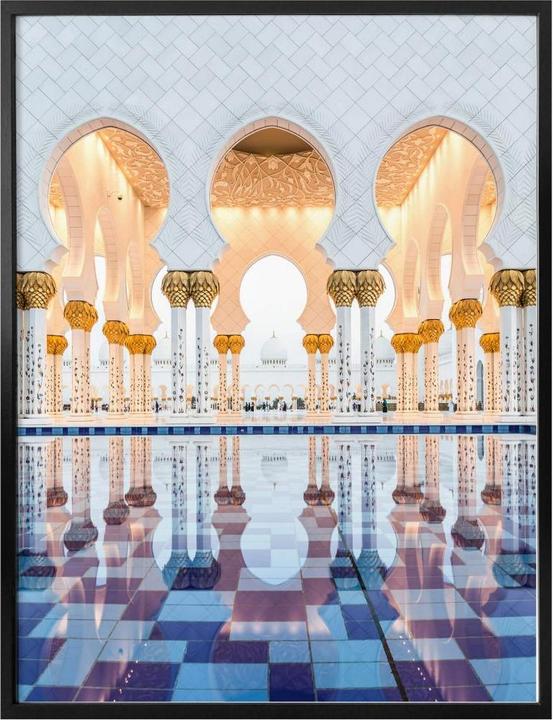 Image du produit Trenddeko La mosquée Sheikh Zayed à Abou Dhabi (80 x 100 cm)