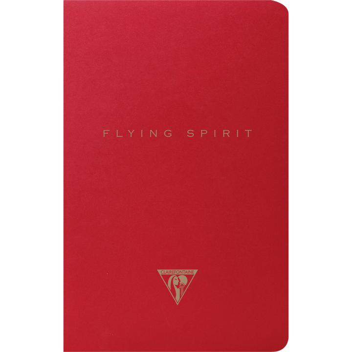 Actual product image Clairefontaine Flying Spirit Notebook (Checked, Hardcover)