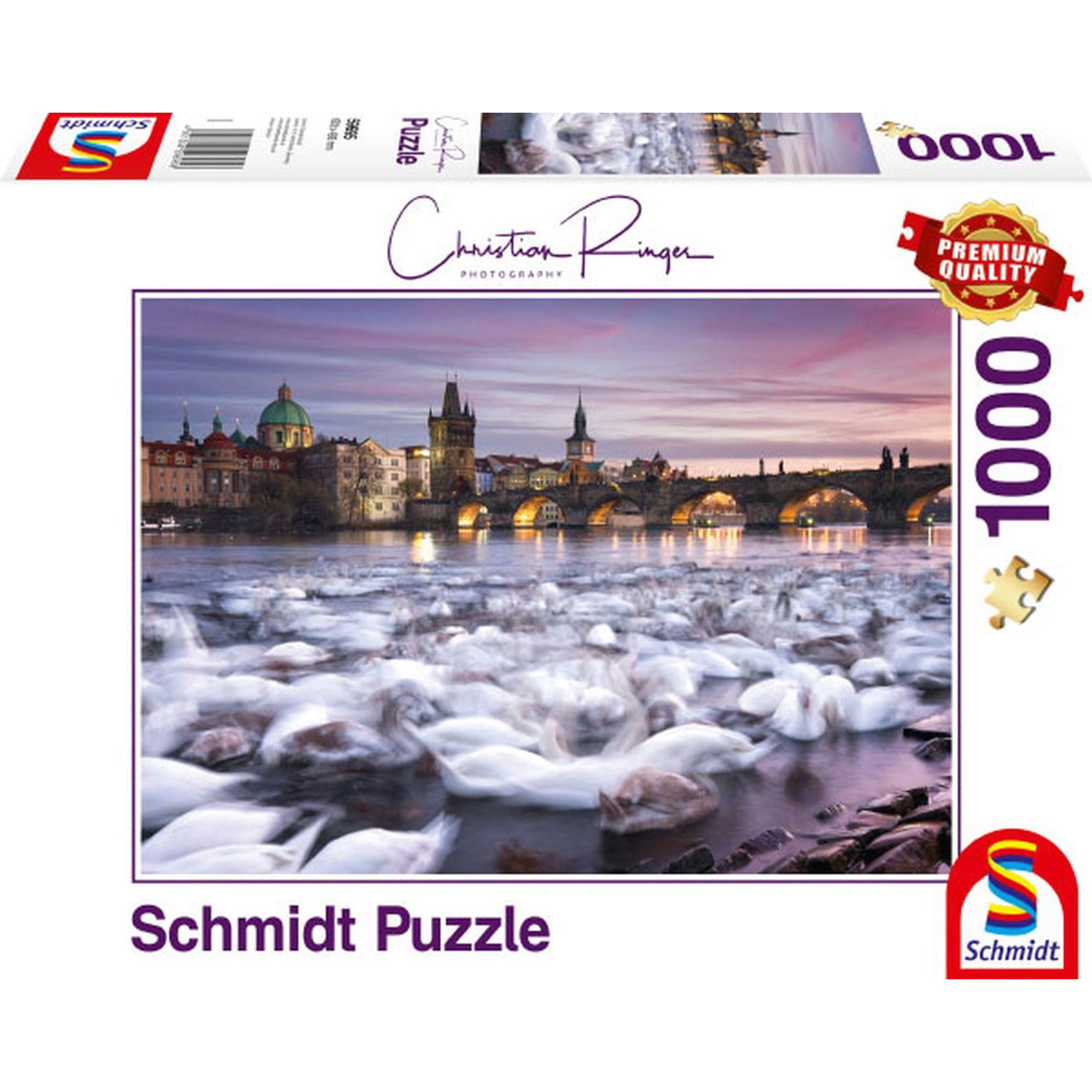 Schmidt Spiele Prag Schwäne (1000 Teile)
