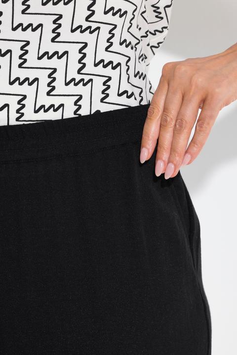 Actual product image Ulla Popken Wide Leg Elastic Waist Culotte (42)