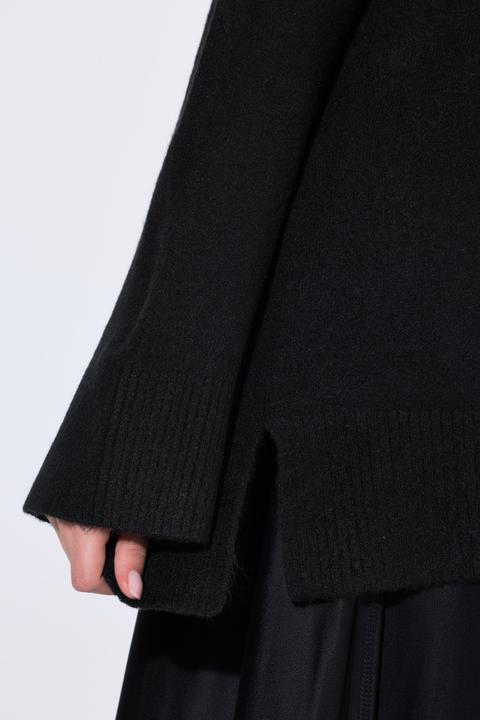 Produktbild Ulla Popken Pullover, Schmucknähte, Stehkragen, Langarm (50)