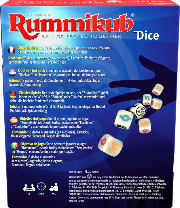 Produktbild Goliath Toys Rummikub-Würfel
