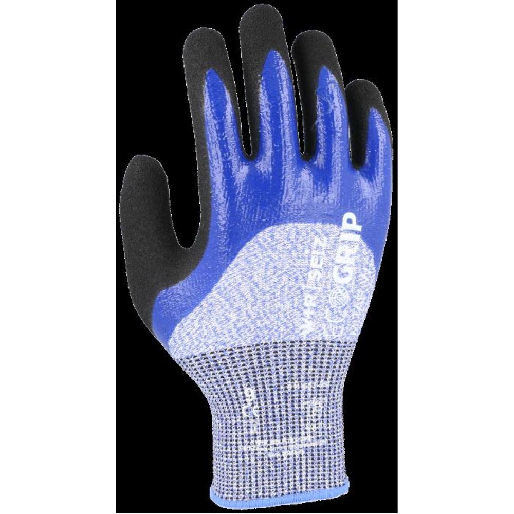 W+R, Schutzhandschuhe, Strickhandschuh Mitar W Ecogrip 3/4-Doppelt Beschichtet Grösse 9 (9)