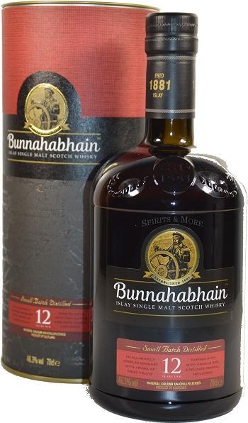 Produktbild Bunnahabhain 12 Years (Single Malt, Scotch Whisky, 1 x 70 cl)