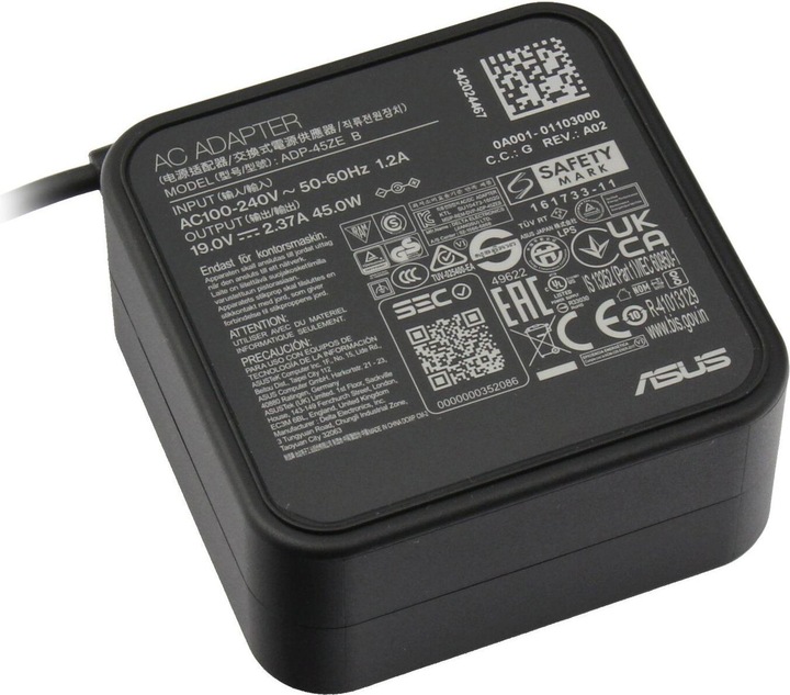 Produktbild ASUS Original Netzteil 45 Watt - AD45-00B ADAPTER/EU V3 (45 W)