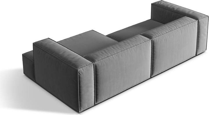Actual product image Micadoni Modular Right Corner Sofa, "Nuria", 4 Seats, 147x292x72 Made in Europe (Corner sofa, Modular sofa)