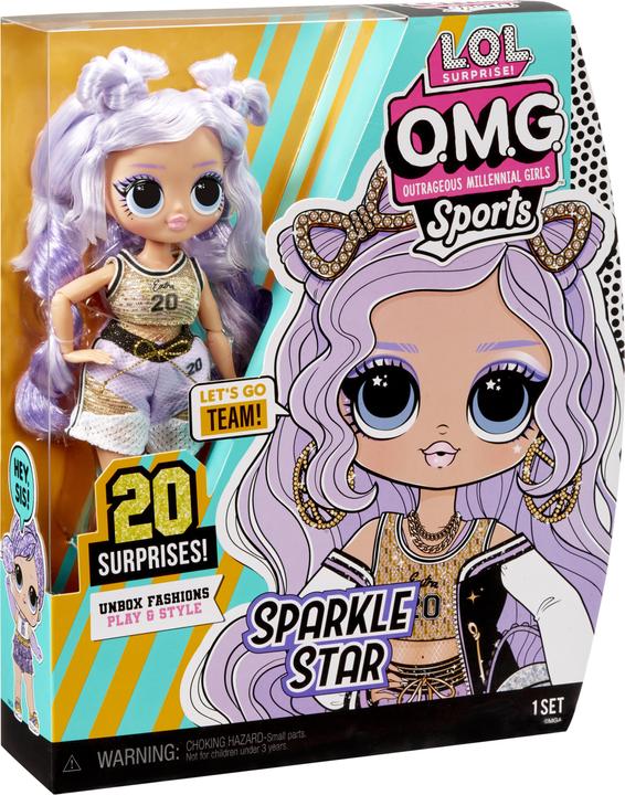 Produktbild MGA L.O.L. Surprise! OMG Sports Doll S3- Sparkle Star