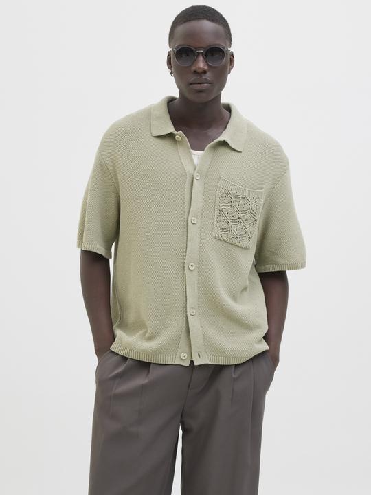 Produktbild Jack & Jones Jprsummer Pocket Crochet Polo Styd Ss25 (S)