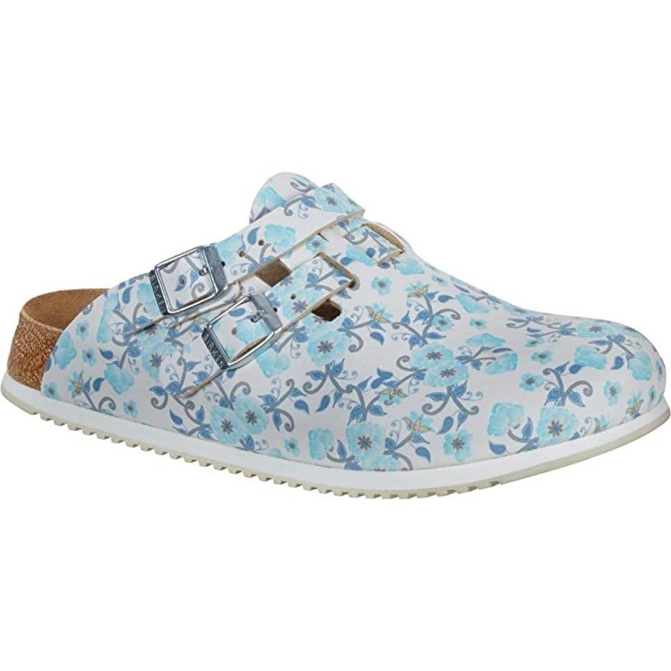 Birkenstock, Damen, Hausschuhe, Kay SL Birko-Flor schmal, Weiss, (36)