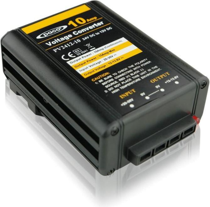 Image du produit Paco PV2412-10 Convertisseur de tension 24V vers 12V 10A