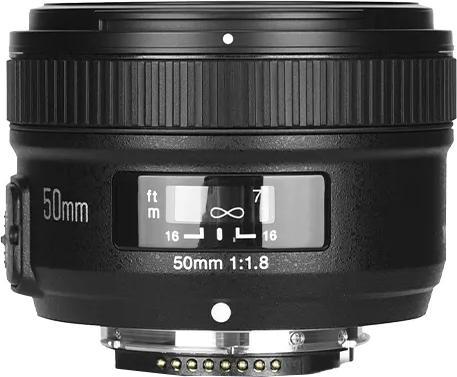 Produktbild Yongnuo Festbrennweite YN 50mm F/1.8 – Nikon F (Nikon F, Vollformat)