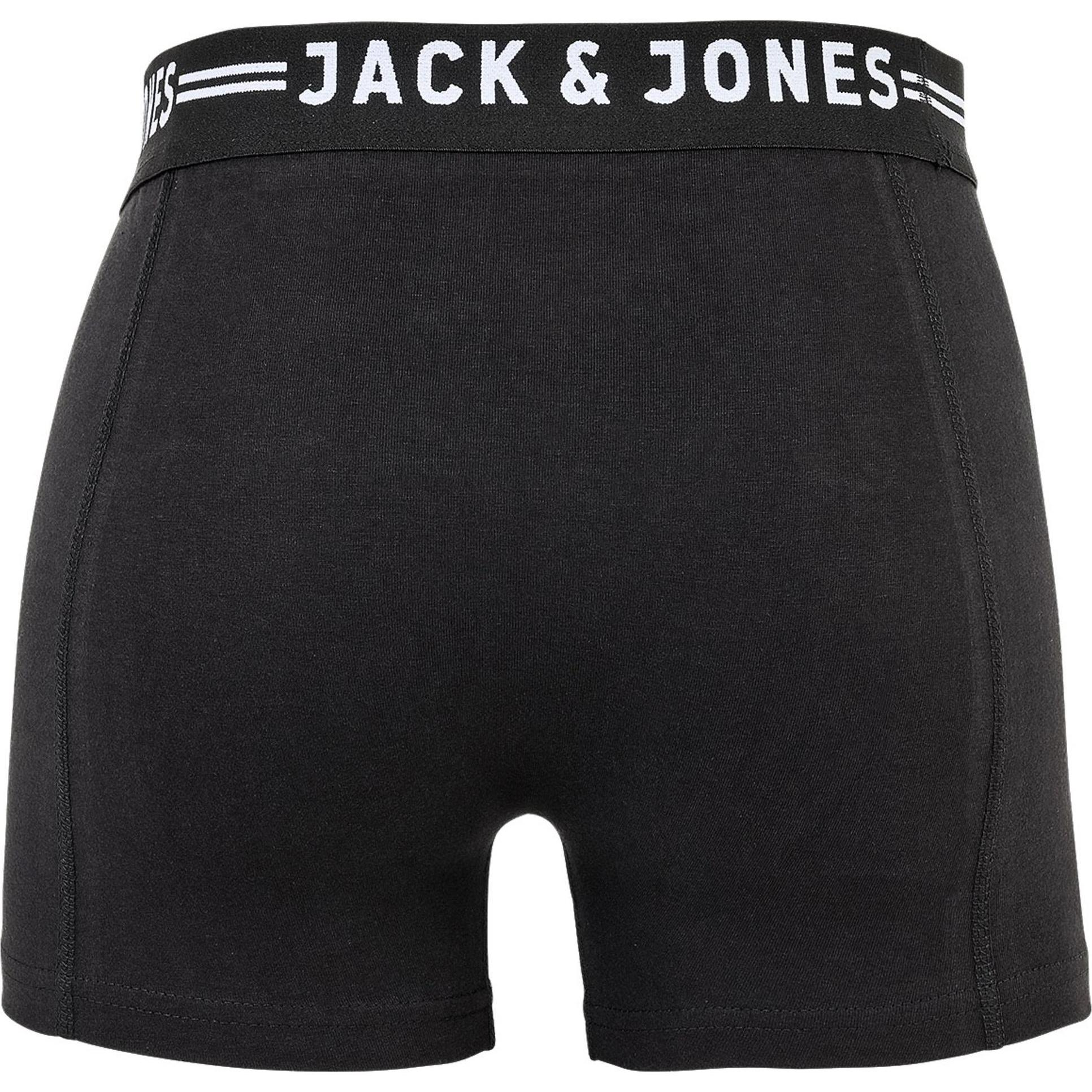 Thumbnail - Jack & Jones, Herren, Unterhosen, Sense, Schwarz, (XL, 3er Pack)