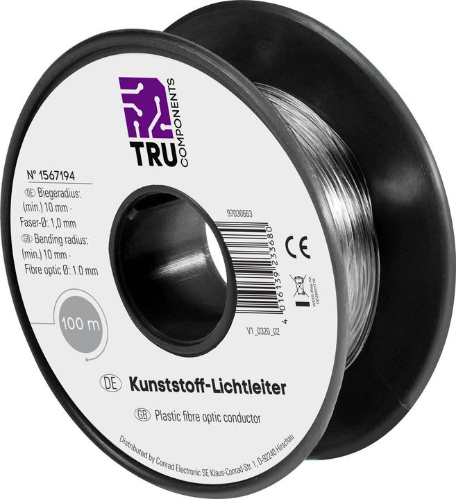 Tru Components Kunststoff-Lichtleiter