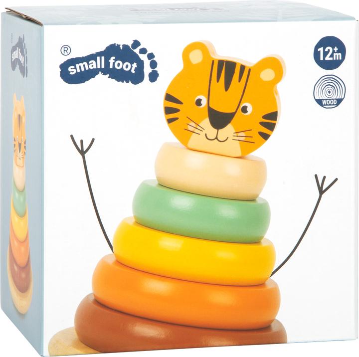 Actual product image small foot Stacking Tower Tiger Safari