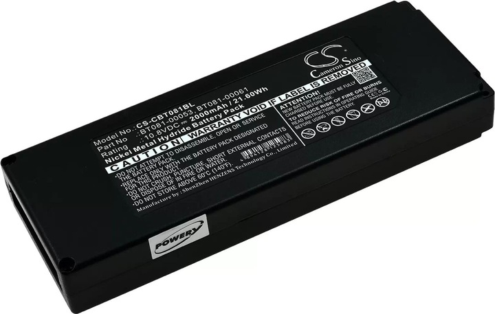 Actual product image AccuCell Battery suitable for crane radio remote control Cattron Theimeg TH-EC/LO, type BT081-00061 - 10,8V (10.80 V, 2000 mAh)