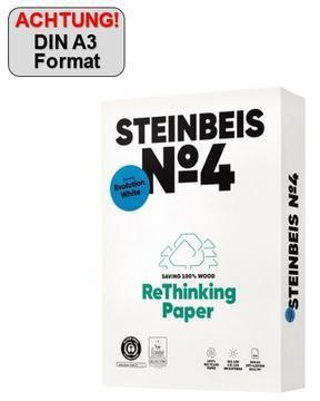 Actual product image Steinbeis evolution A3 80gm2 (A3, 500 Sheets, 80 g/m²)