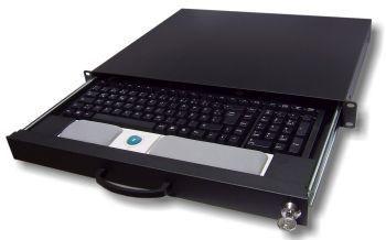 Produktbild Aixcase Rack keyboard shelf black, 19"
