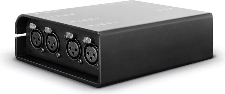 Produktbild Palmer Audio AoC Box XLRf - Audio over Cat Box von etherCON auf 4 x XLR female (Winkeladapter)