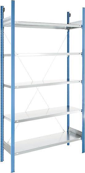 Immagine prodotto eurokraft pro Scaffale senza bulloni, blu / galvanizzato