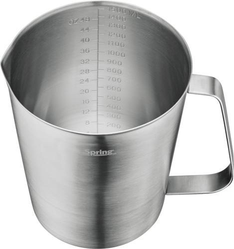 Actual product image Spring Messbecher 1.5 l ø 13.5x15.5 cm mit Innenskala (1500 ml)