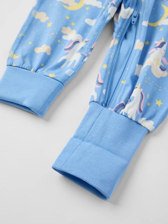 Produktbild PO.P Baby-Pyjama mit Einhorn-Motiv (62, 68)