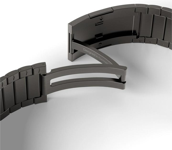 Produktbild Vonmählen Edelstahl Gliederarmband Pro für Apple Watch 44/45/46/49mm, granitgrau (316L-Edelstahl, Edelstahl)