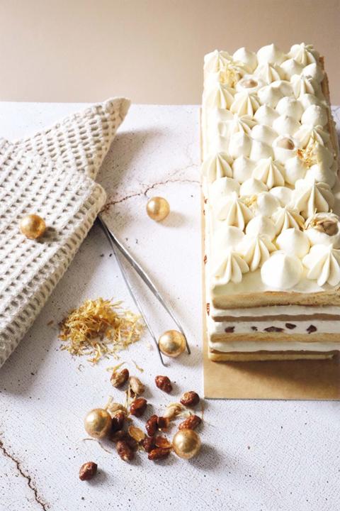 Produktbild ScrapCooking Silikonform Schichtkuchen rechteckig