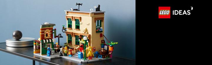 Produktbild LEGO 123 Sesame Street (21324, LEGO Ideas, LEGO Seltene Sets)