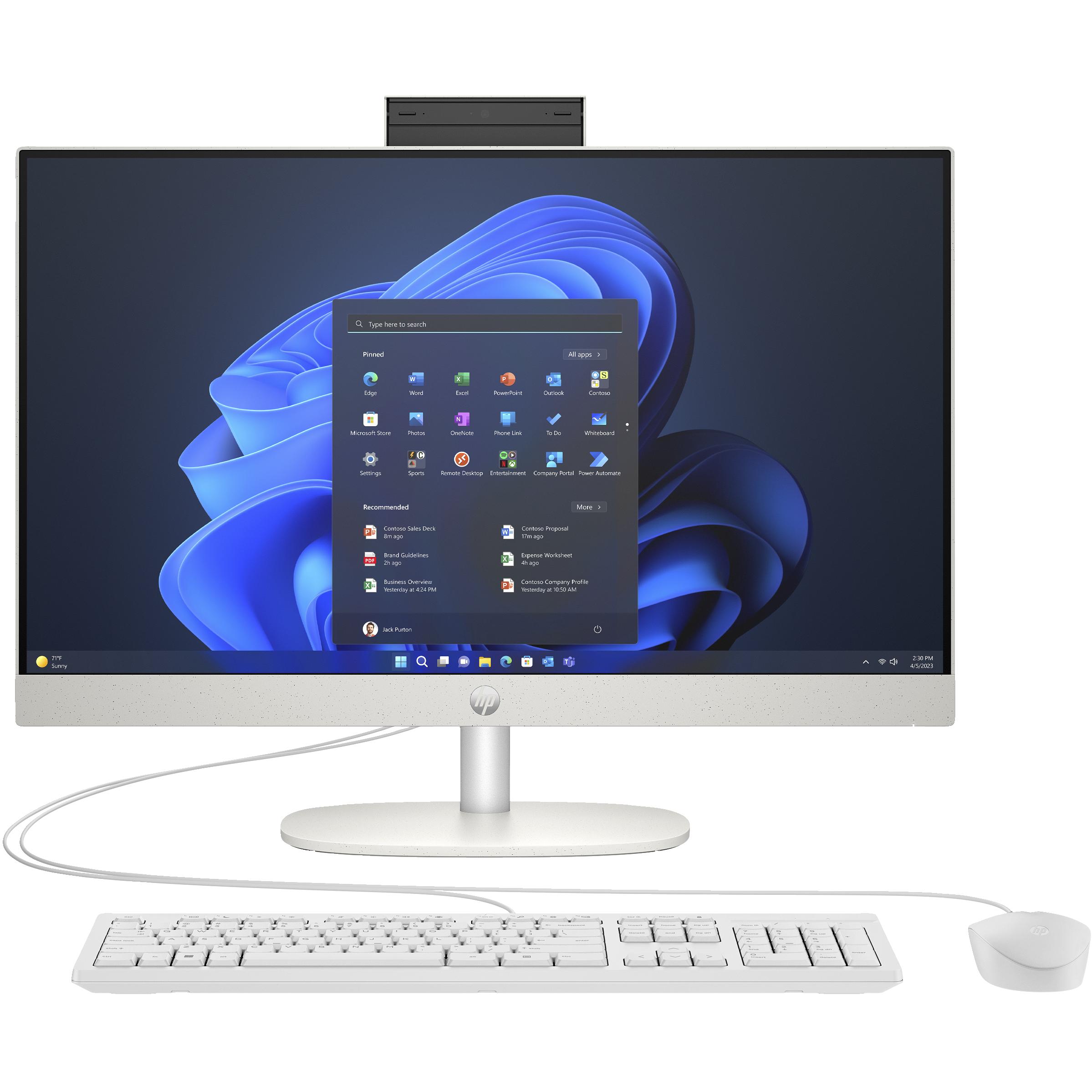 HP ProOne 240 G10 AiO Intel CI5-1335UCMU 16G 512G W11P WIFI6 23.8 FHD NT (Intel Core i5-1335U, 16 GB
