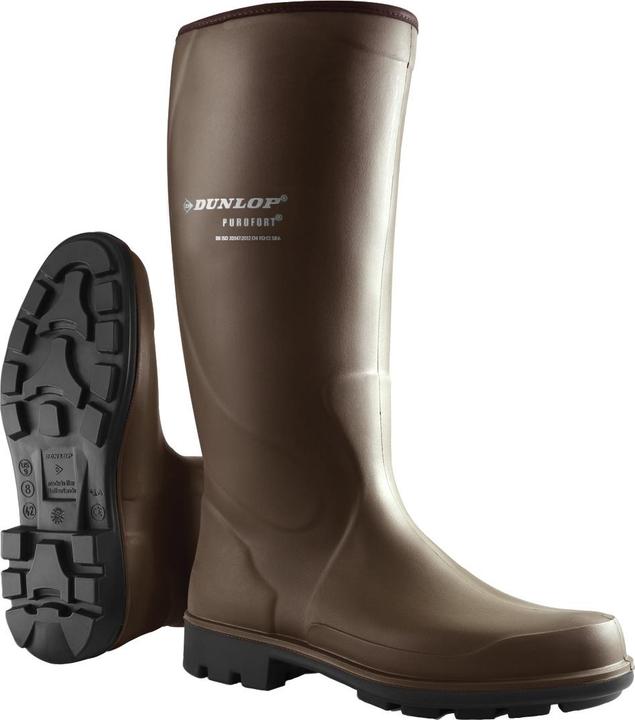 Actual product image Dunlop Boots Terroir Pro brown (O4, 39)