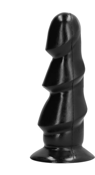 Produktbild All Black Analdildo mit Riffeln