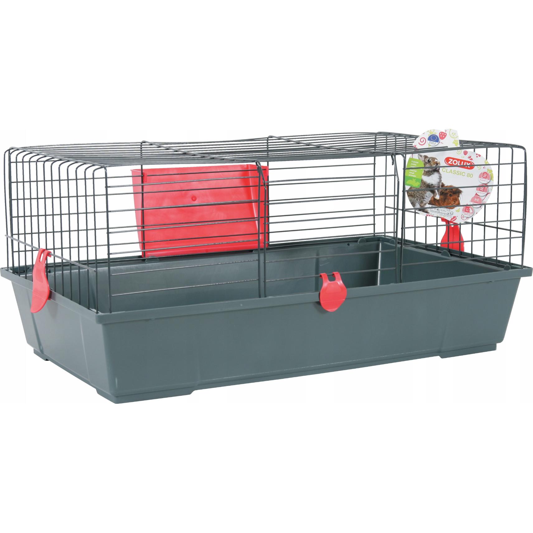 Comparer les prix de Zolux - Cage pour lapins et cochons d'Inde Classic 80