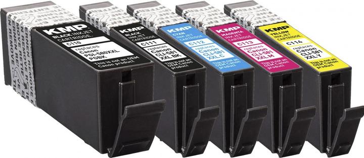 Produktbild KMP PGI-580/CLI-581 XXL (M, C, Y, BK)