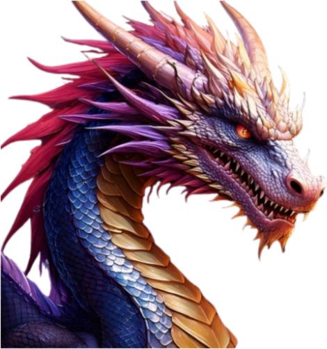 Image du produit Bügelbilder Bügelbild Ninja Drache (1 pcs)